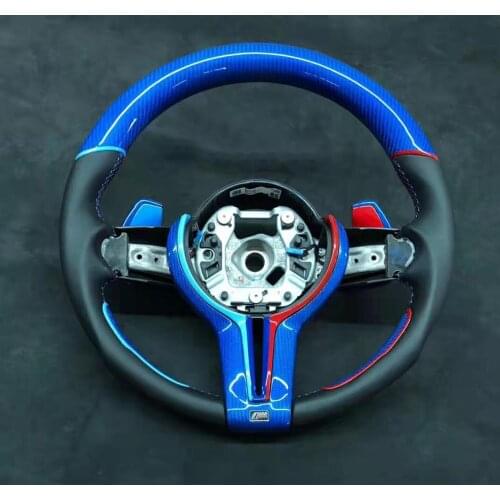 OEM Cuatomized Full Leather Gloss Carbon fiber compatible for BMW 5/7 Series 2015-2021