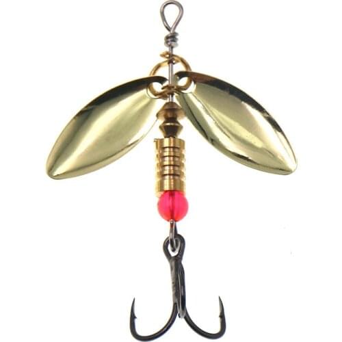 3Pcs/lot 5.8cm 3.5g Peche Spinner Fishing Lures Wobblers CrankBaits Jig Shone Metal Sequin Trout Spoon for Carp Fishing Pesca