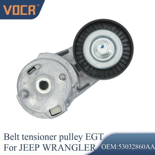 VOCR EGT Engine Belt Tensioner Pulley For JEEP WRANGLER 3.8 2007-2011 OEM 53032860AA
