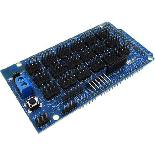 MEGA Sensor Shield V1.0 V2.0 MEGA 2560 Support IIC, Bluetooth, SD, robot parts mega2560 Sensor Shield