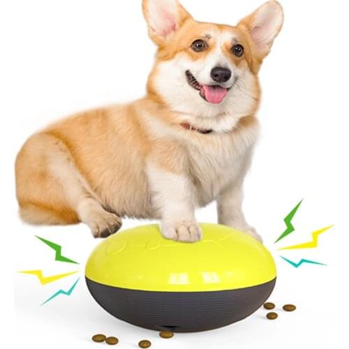 Indoor Leak Ball Slow Feeding Interactive Educational Toys Food Spiller Sliding Dog Toy Squeaks Leaks Teeth Dog Accessories