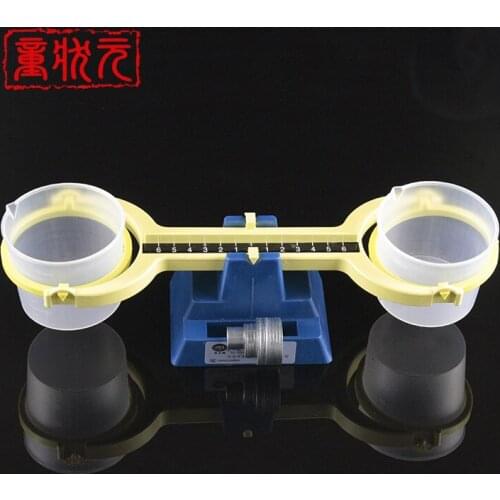 200g/1g Lab Balance Pallet Rack Balance Scales Primary School Mathematics Teaching Equipment Balance Scale Educational Equipment