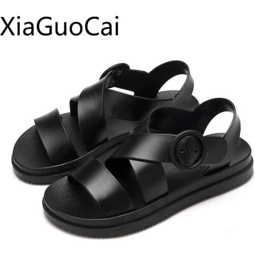 2020 New Arrival Women Sandals Basic Women Flat Sandals Back Strap Classic Ladies Flat Sandals