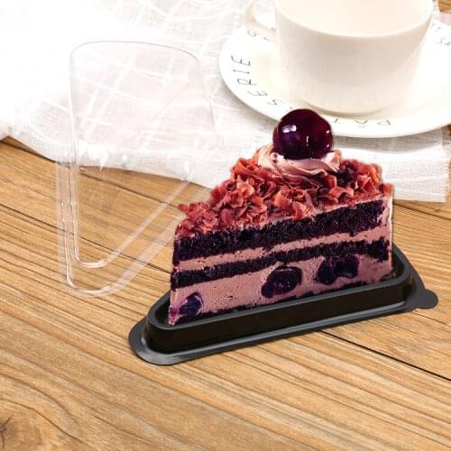 100pc/50set Clear Plastic Cupcake Cake Dome Favors Boxes Container Wedding Party Decor Gift Boxes Wedding Favor