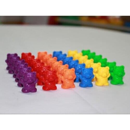 120 Pieces Counting Bears Matching Game Kids Educational Toys for Sort Game