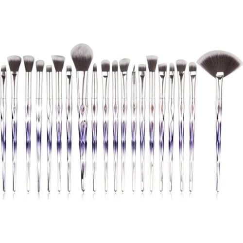 20 pcs/set Makeup Brush Set Tools Goat Hair Make-up Toiletry Kit Wool Make Up Brushes Soft Face Makeup Brush Y