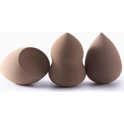 3pcs/set Waterdrop Makeup Sponge Puff Multi-color Puff Face Foundation Powder Cream Sponges Cosmetic Tools