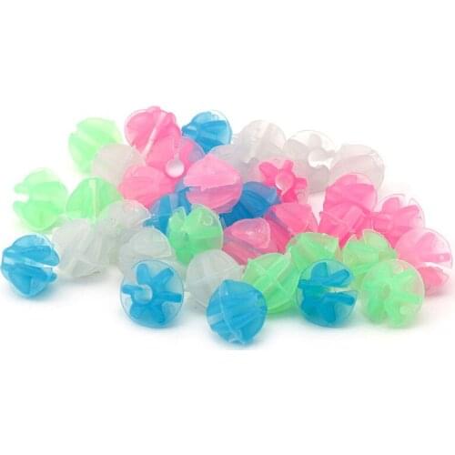 36X Colorful Plastic Cycle Bike Wheel Spoke Clip Luminous Beads Bicycle Decors N0PC
