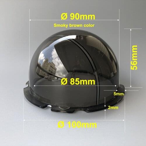 Acrylic Plexiglass Dome Glass Bubble Lens Cap Waterproof Clear CCTV Camera Protect Housing Cover for OwlCat SD15S SD19S SD19SW