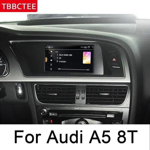 For Audi A5 8T 8F 2008~2016 MMI Android car multimedia player Support 4G 3G WiFi Radio stereo Navigation Navi Map GPS BT HD