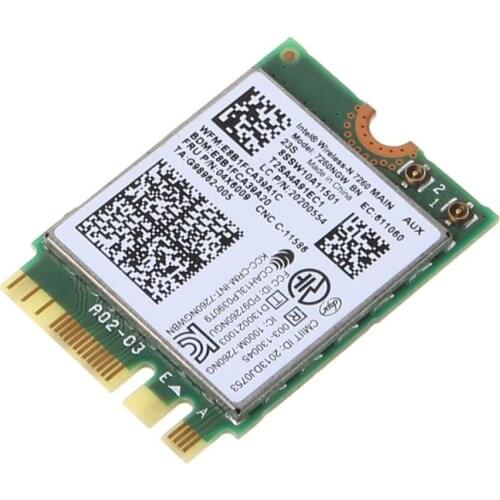 Wireless Adapter Network Card for Lenovo Thinkpad T440 W540 L440 T450P Intel 7260NGW BN Wireless WLAN Card 04W3830/04X6009