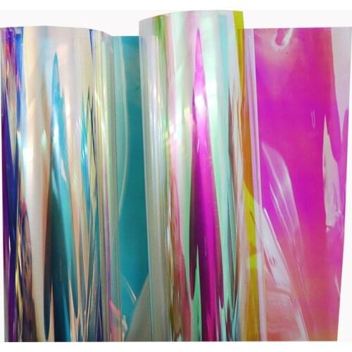 Colorful Film Symphony Laser Paper Colorful Cellophane Film Handmade Decoration DIY Crystal Epoxy Filled Jewelry Making