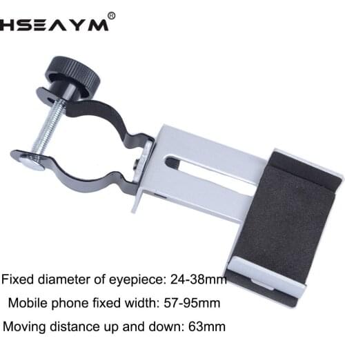 Camera Phone Holder Photography Stand Telescope Monocular Eyepiece Microscope Universal Mount Support Small Caliber