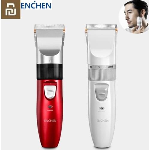 Youpin ENCHEN Hair Trimmer Electric SharpR Hair Cutter Home USB Fast Charging Hair Clipper Cordless Rechargeable Ceramic Cutting