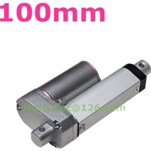 New 100mm stroke 1500N 150KG load capacity heavy duty 12V 24V DC electric linear actuator