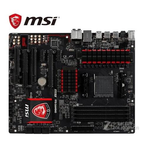 Used Desktop motherboard FOR MSI 970 GAMING original mainboard Socket AM3/AM3+ DDR3 32GB USB2.0 ATX 970 PC sales