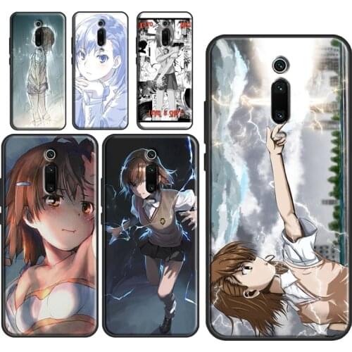 Cute Misaka Mikoto Case For POCO X3 Pro F3 F1 M3 Cover Shell For Xiaomi Mi 11 Ultra 10T Pro Mi Note 10 Lite