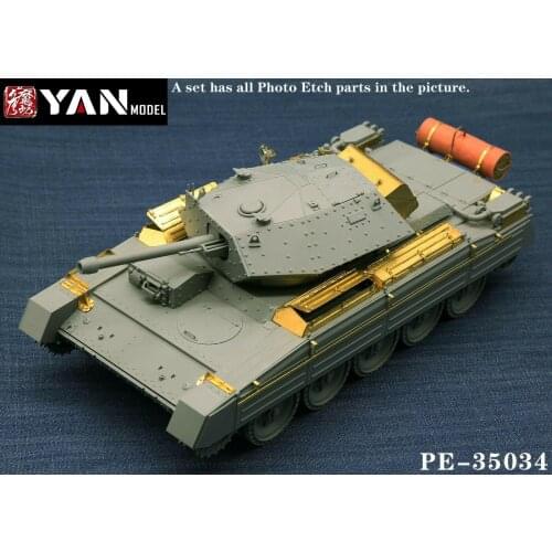 Yan Model PE-35034 1/35 British Cruiser Tank Mk.VI Detail Up for Border BT-012