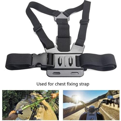 New For Gopro Accessories Adjustable Chest Body Harness Belt Strap Mount For Gopro HD Hero 4 3+ 2 1 Xiao Yi action camera GP27