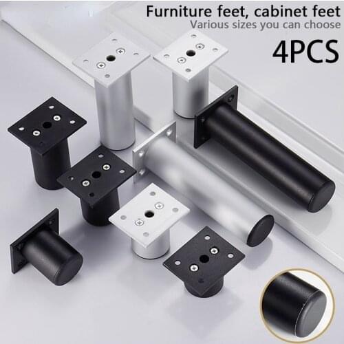 Bathroom Cabinet Feet, Furniture Feet, Adjustable Tv Cabinet Support Columns, Aluminum Alloy Coffee Table Feet, Sofa Feet