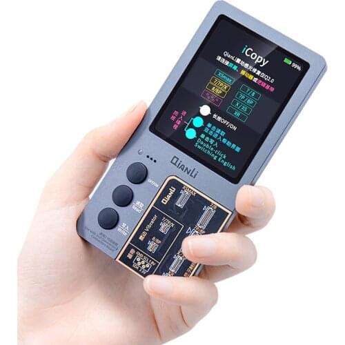 Qianli iCopy Plus Original Color Repair Programmer for iPhone 7 8P XR XSMAX XS 11 Vibration/Touch/Photosensitive/Battery Repair