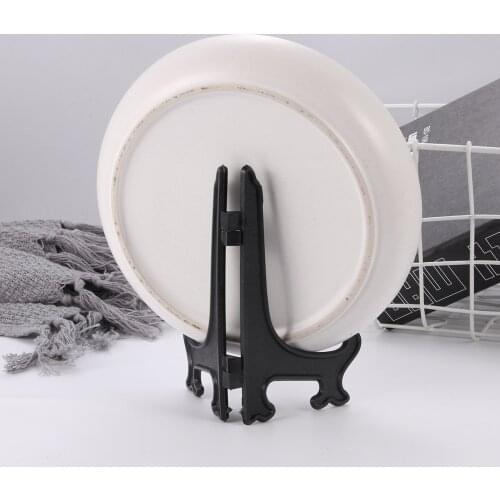5pcs Portable Easels Plate Holders Display Stand Stander Picture Frame Photo Tools Display Dish Rack Home Decor 3/4/5/6 Inch