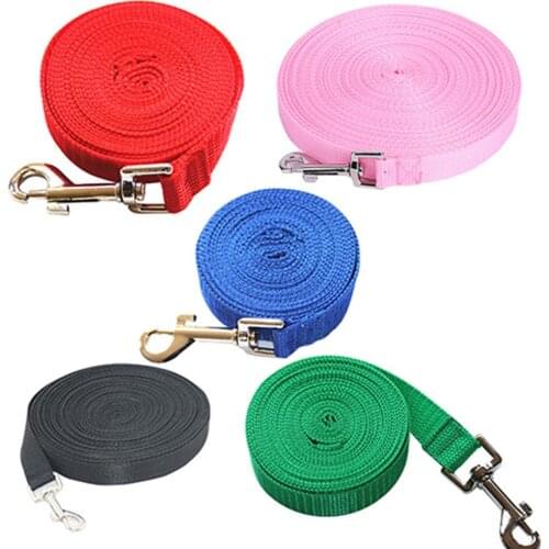 Pet Dog Puppy Leash Long Obedience Recall Foot Feet Walking Training Lead Rope Pet Supplies 3/6/10/15/20M