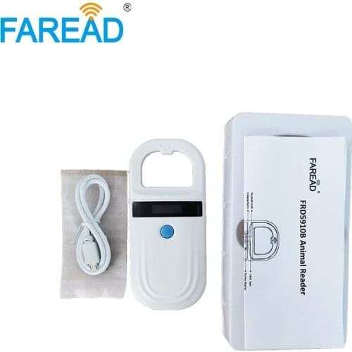 Pet reader Handheld animal mini Reader ISO FDX-B ID64 Microchips Scanner Pet Reader