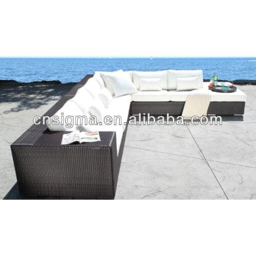 Hot Sale Royal Wicker Patio Furniture Sofa Set