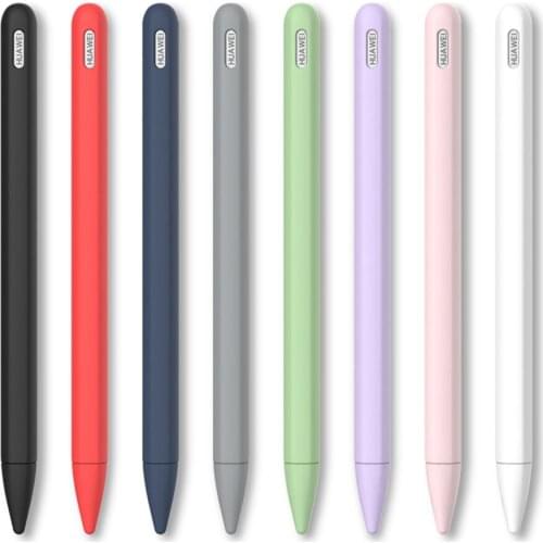 Anti-scratch Silicone Protective Cover Nib Stylus Pen Case Skin For Huawei M-Pencil Accessories Pencil Pen For Huawei Mate Pad