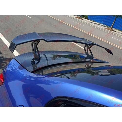 Z-ART G20 carbon fiber rear wing+rear trunk lid for G20 carbon fiber rear trunk hood +carbon fiber tail wing for The 3 series