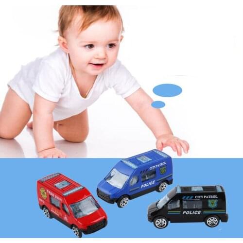 1:60 Sliding Cartoon Mini Car Model Toy Engineering Vehicle Off-Road Vehicle Variety Of Realistic Alloy Car Children Boy Car Toy