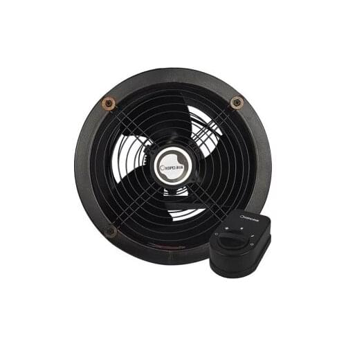 10 inch Inverter exhaust fan non-sticking fume strong Brushless Direct Current Motor ventilation with Third gear speed control