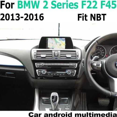 Car Android screen For BMW 2 Series F22 F45 NBT touch display GPS Navigation radio stereo Audio head unit multimedia player