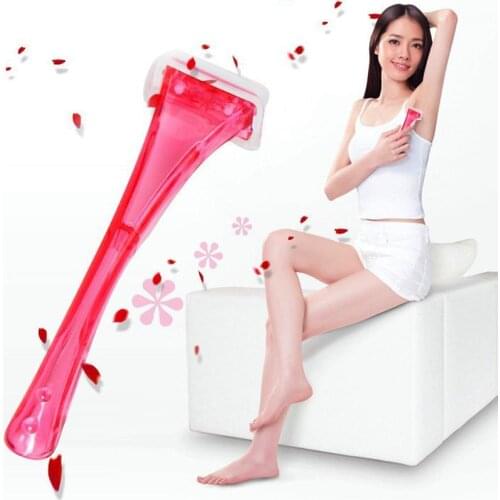 Painless 4pcs Lady Razor Replaceable Blades Shaving 4pcs Women Shaver 3 Layer Blades Hair Female Safety Razor Head 20