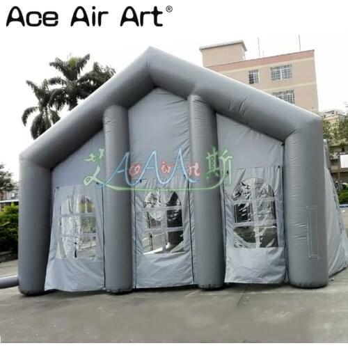 Giant marquee Inflatable wedding tunnel tent with blower for sale