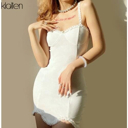 KLALIEN Summer Cotton Dresses