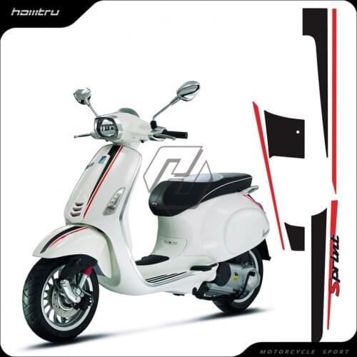 Motorcycle Decals Sport Sticker Case for Piaggio Vespa Sprint 50 150 2018-2020
