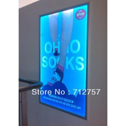 Wall-Mounted Snap Frame A1 Size Led Advertising Light Box