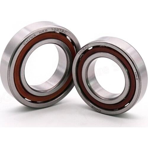 2pcs Single Row Angular Contact Ball Bearing 7303 7304 7206 7207 7208 7011 7012AC Bearing Steel High Speed