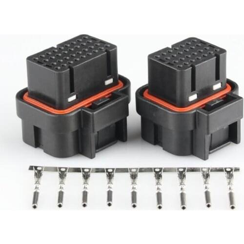 26+34 Pin/Way TE AMP Superseal Autosport ECU/ECM Connector Plug With Terminal Kit For Haltech Elite 1000/2500