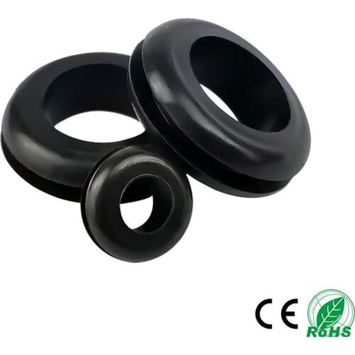20pcs Thickness Rubber Seal Ring Oil Sealing Grommet Gasket for Protects Wire Cable Hole Protection Ring Shim Washer Hardware