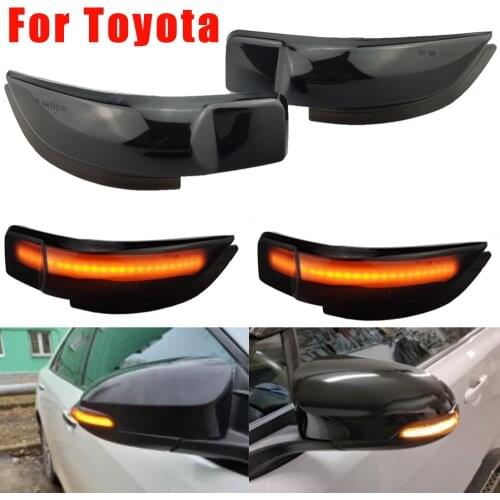 Left Is Cab/ Right Side Is Co-pilot Mirror Indicator LED Turn Signal Light Lamp Bulb For TOYOTA YARIS/ AURIS/CAMRY/COROLLA/VERSO