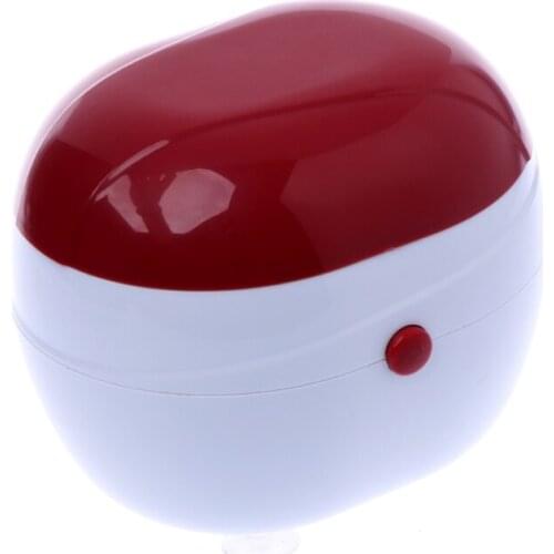 Ultrasonic Sonic Cordless Jewelry Necklaces Watches Cleaner Cleaning Machine New