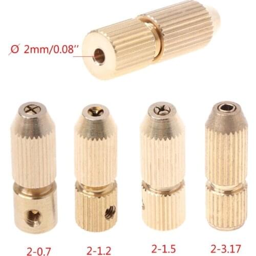 1 Pc 2.3mm 3.17mm Micro Drill Clamp Fixture Chuck 0.7-3.2mm Electric Motor Shaft DropShipping