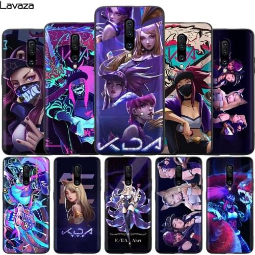 WEBBEDEPP league of legends KDA TPU Soft Case for OnePlus 5 5T 6 6T 7 7T Pro
