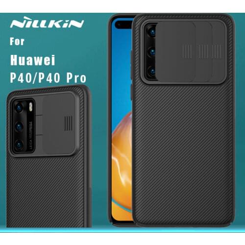 NILLKIN for Huawei P40 Mate 30 Pro case CamShield Case Slide cover for camera protection Back cover case for Huawei P40 Pro case
