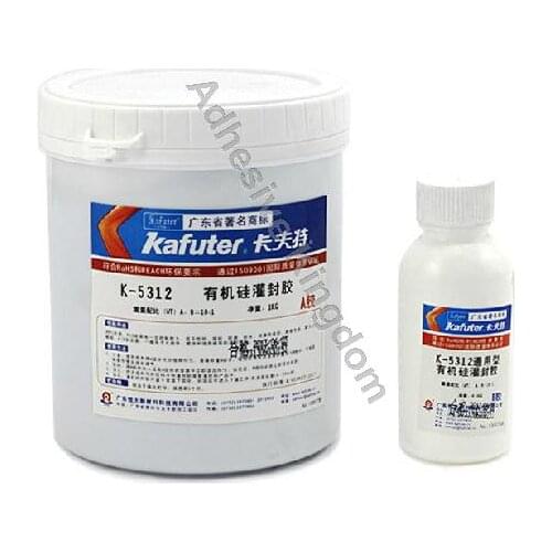 Kafuter K-5312 electronic pouring glue two-component silicone potting adhesive resistance high temperature sealant