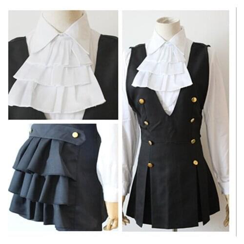 Cosplay Costumes Uniform OL Secretary Women Role Play Lolita Party Punk Style Military Girl Cosplay Uniform