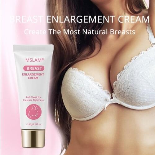 MSLAM Breast Enlargement Cream Effective Full Elasticity Breast Enhancer Increase Tightness Big Bust Breast Care Cream 60g